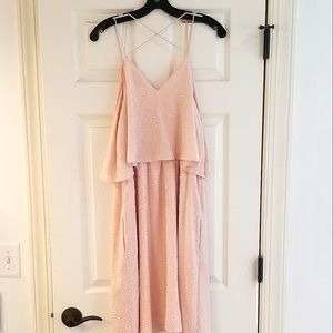 Cooper & Ella Metallic Dot Tiered Dress